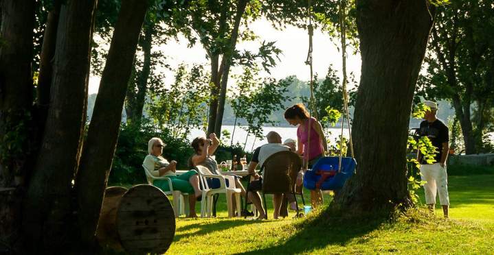 Camping avec diverses activités Venise-en-Québec